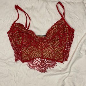 Small For Love & Lemons bra top